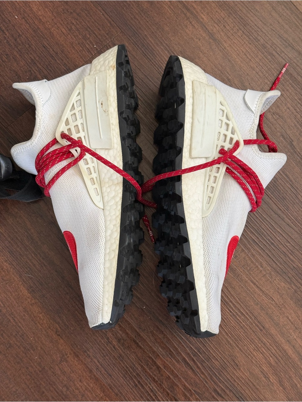 adidas White and Red Men's Sneakers